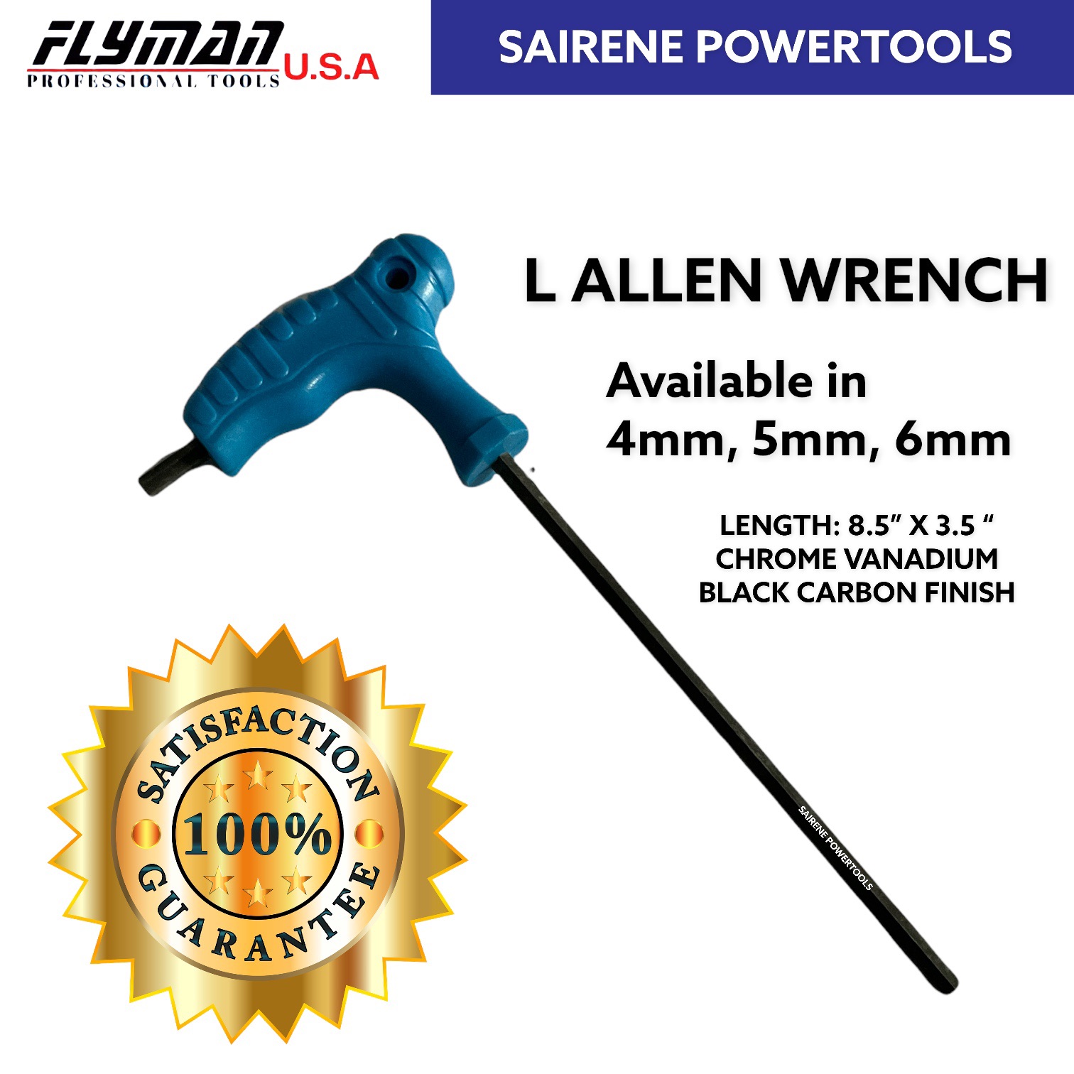 4mm L Allen Wrench - Flyman USA