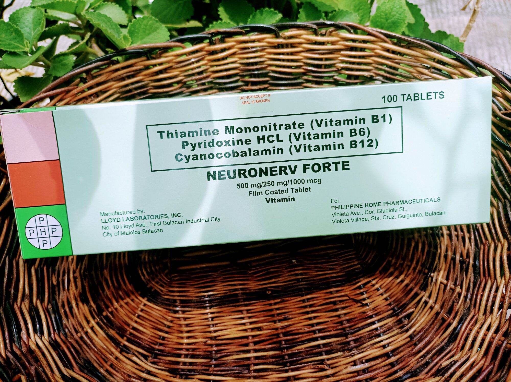 Neuronerv forte (Vitamin B1,B2,B12) high dose Lazada PH