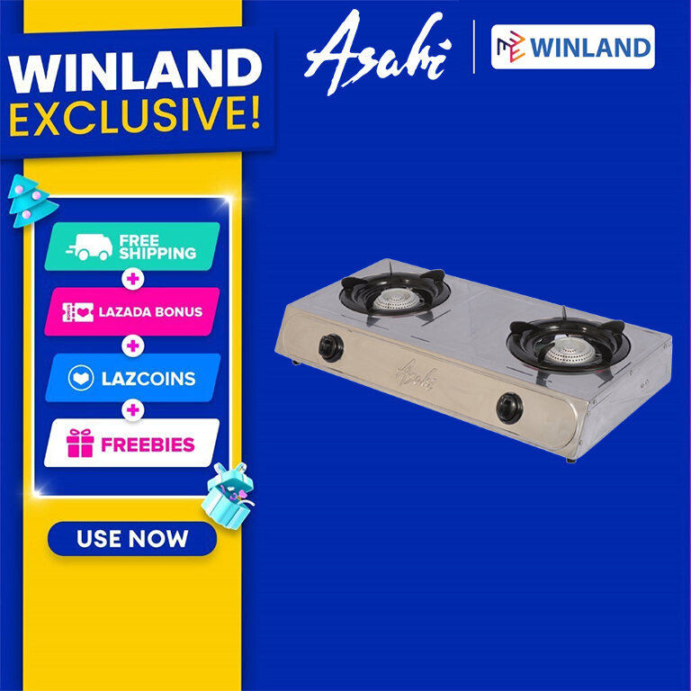 Asahi by Winland Double Gas Burner Stove GS-447