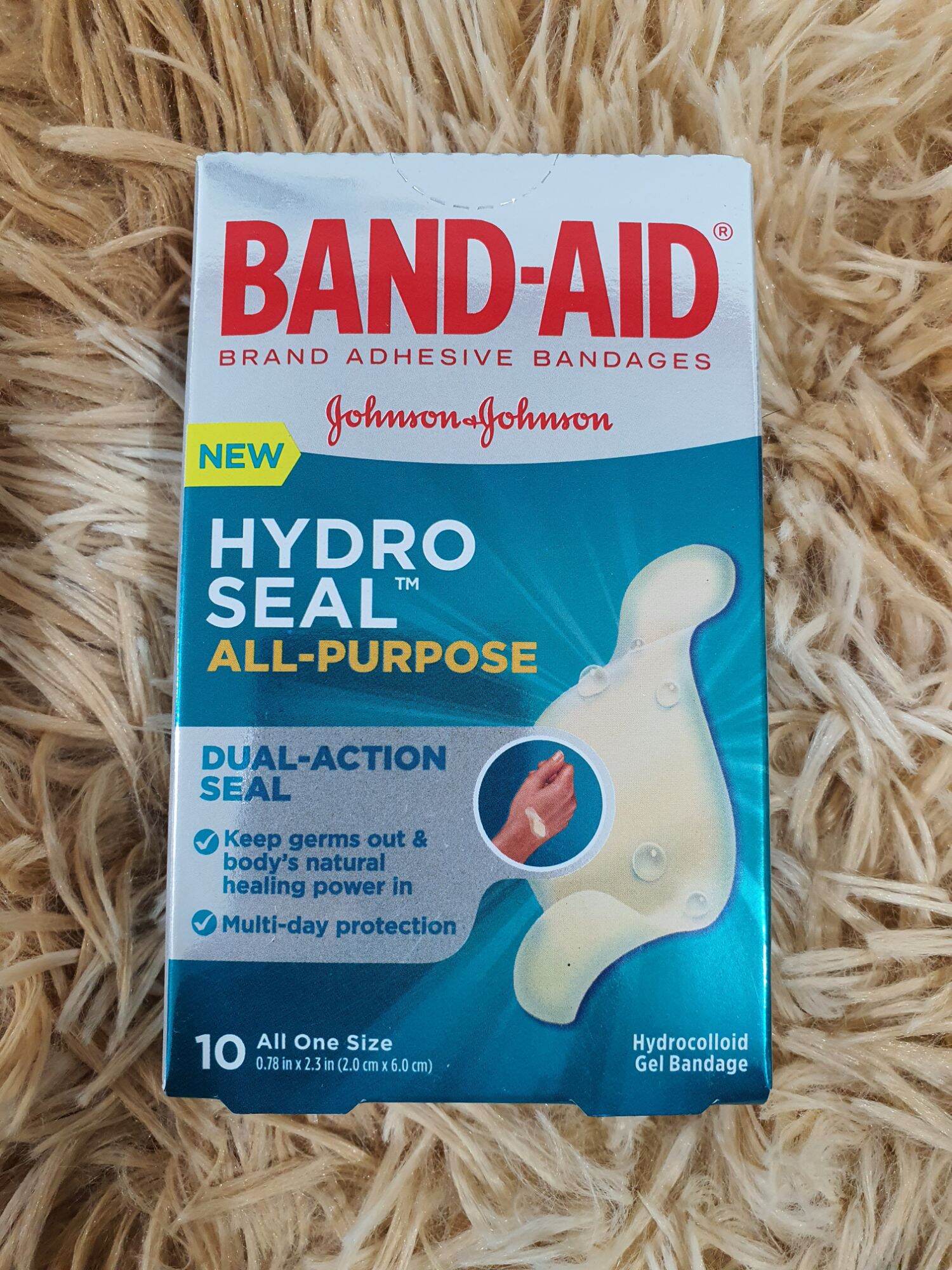 Band-Aid Brand Hydro Seal Waterproof All Purpose Adhesive Bandages