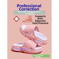 Bondhus | Arch Support Slippers for Plantar Fasciitis Bone Spur Heel Pain Flat Feet Correction