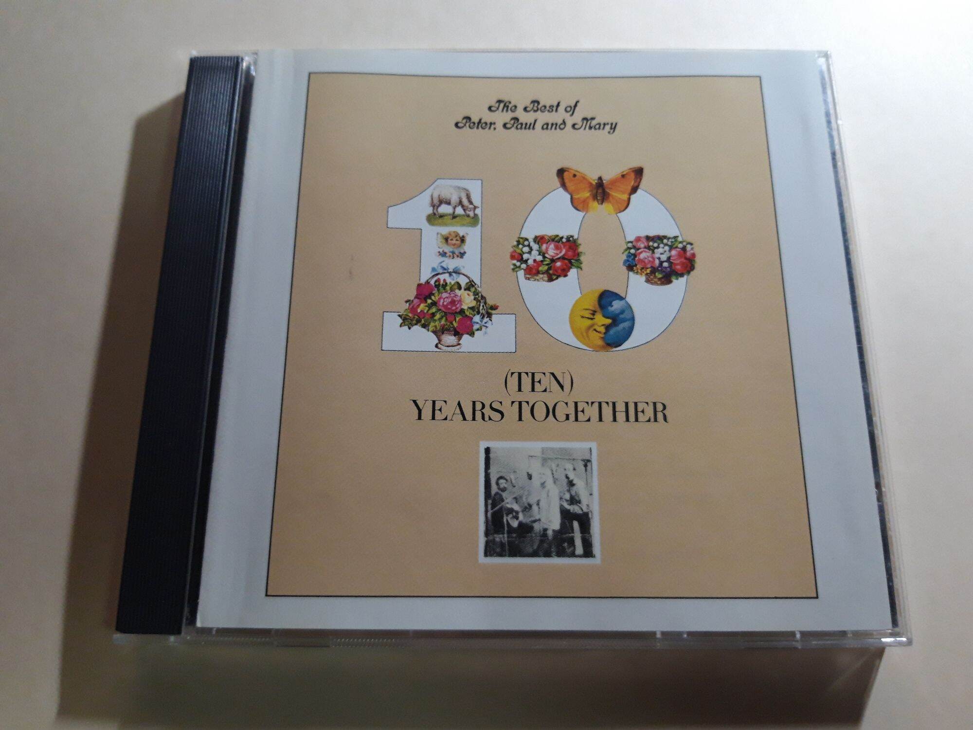 THE BEST OF PETER, PAUL AND MARY TEN YEARS TOGETHER CD. Made in USA