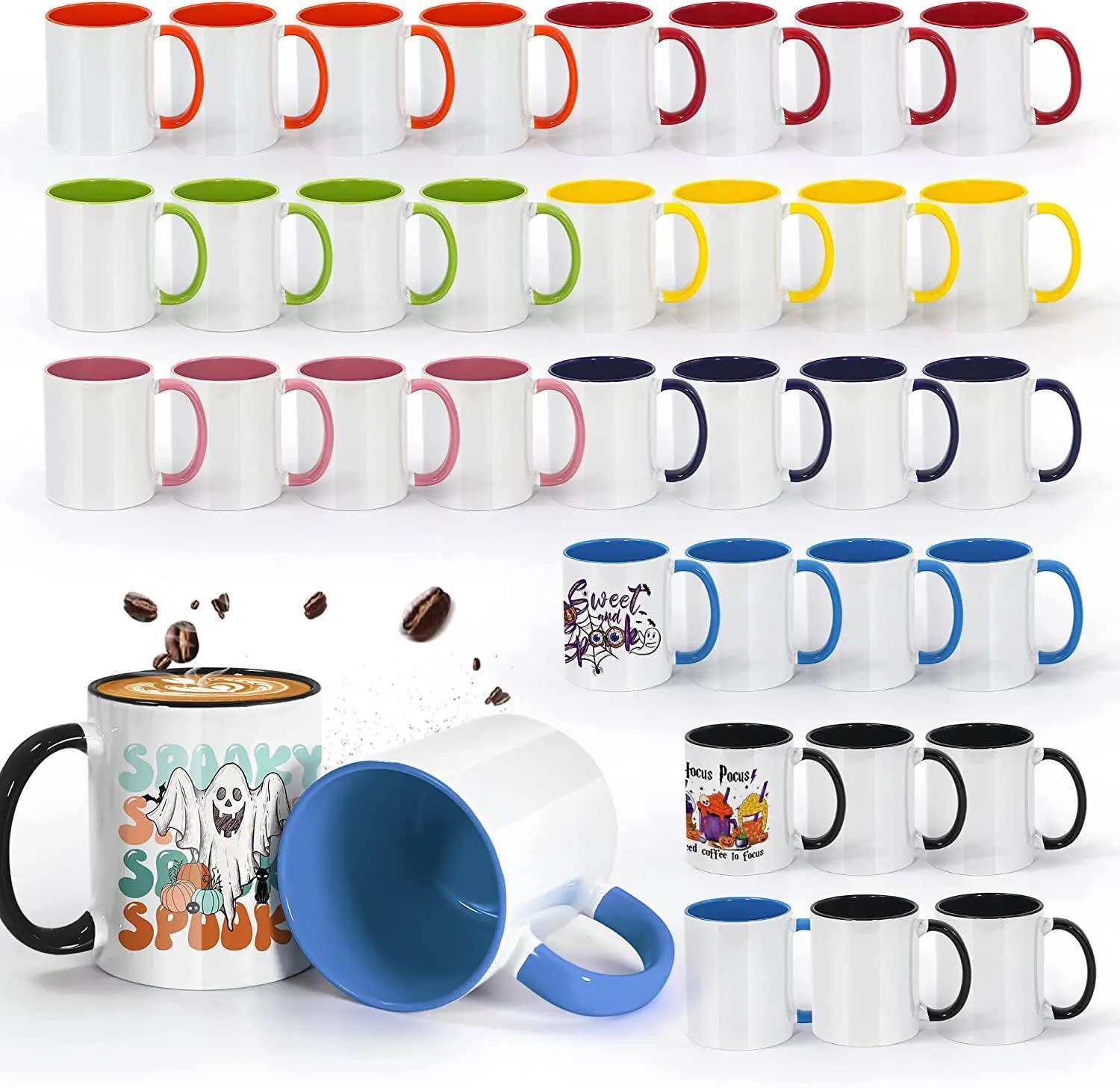 Square mug 330 ml for sublimation