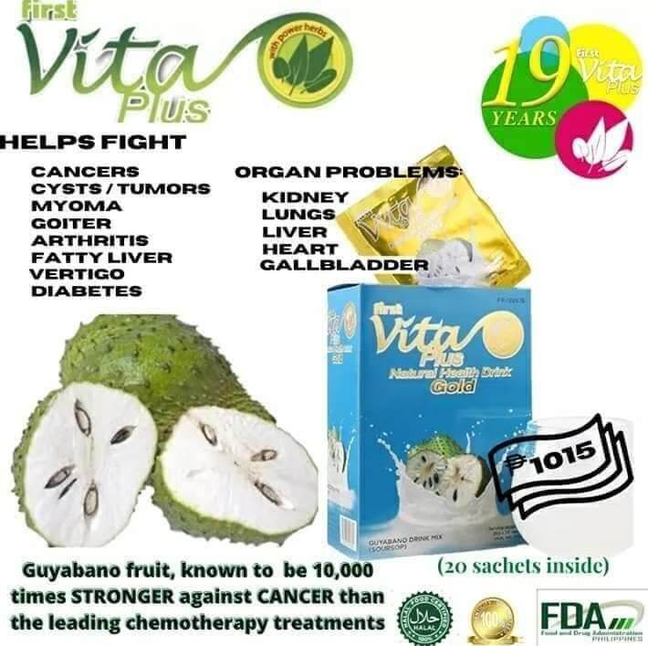 Vita Plus Guyabano Gold Vitamin C Shop Vita Plus Guyabano Gold Vitamin C With Great Discounts And Prices Online Lazada Philippines