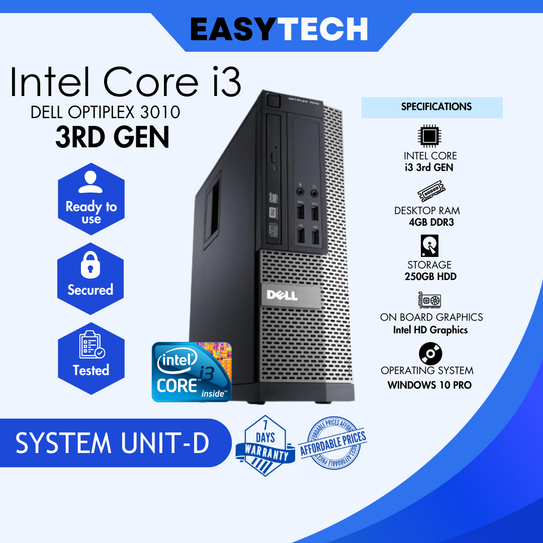 Shop Intel Core I3 3rd Generation with great discounts and prices online -  Sep 2024 | Lazada Philippines