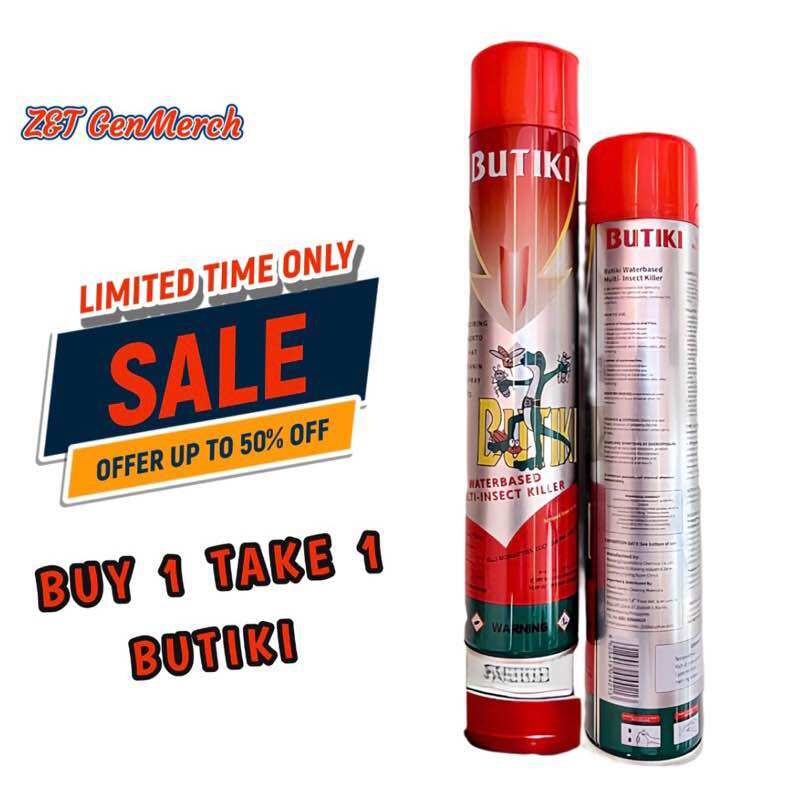 BUY 1 TAKE 1 BUTIKI Insecticide Spray Aerosol Insect Spray Mosquito Killer 750ml Insect Killer Spray - Image 4