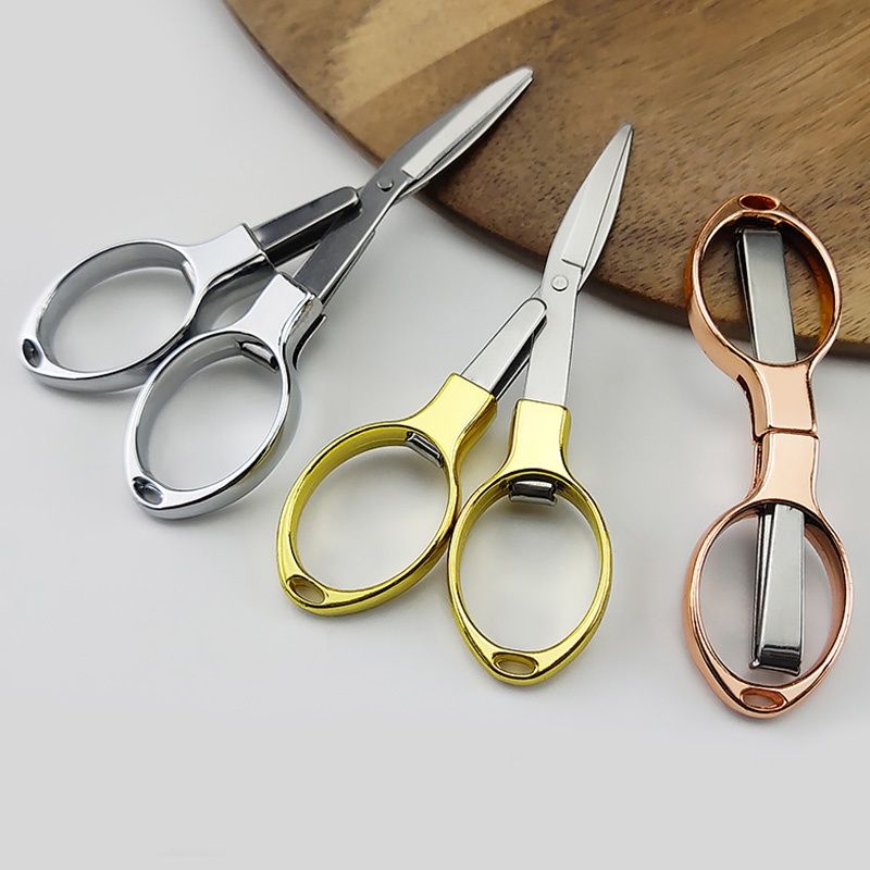 Portable Stainless Steel Scissors For Travel And Emergencies - Foldable And  Compact Tailor Scissors - Temu Philippines