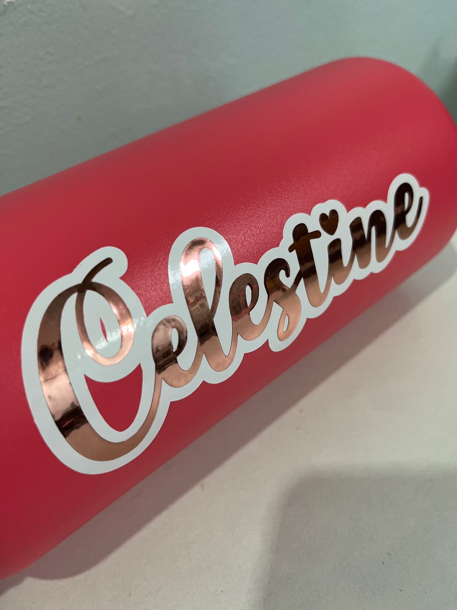 Waterproof Name Sticker made with vinyl for Tumblers Motors Cars Gifts