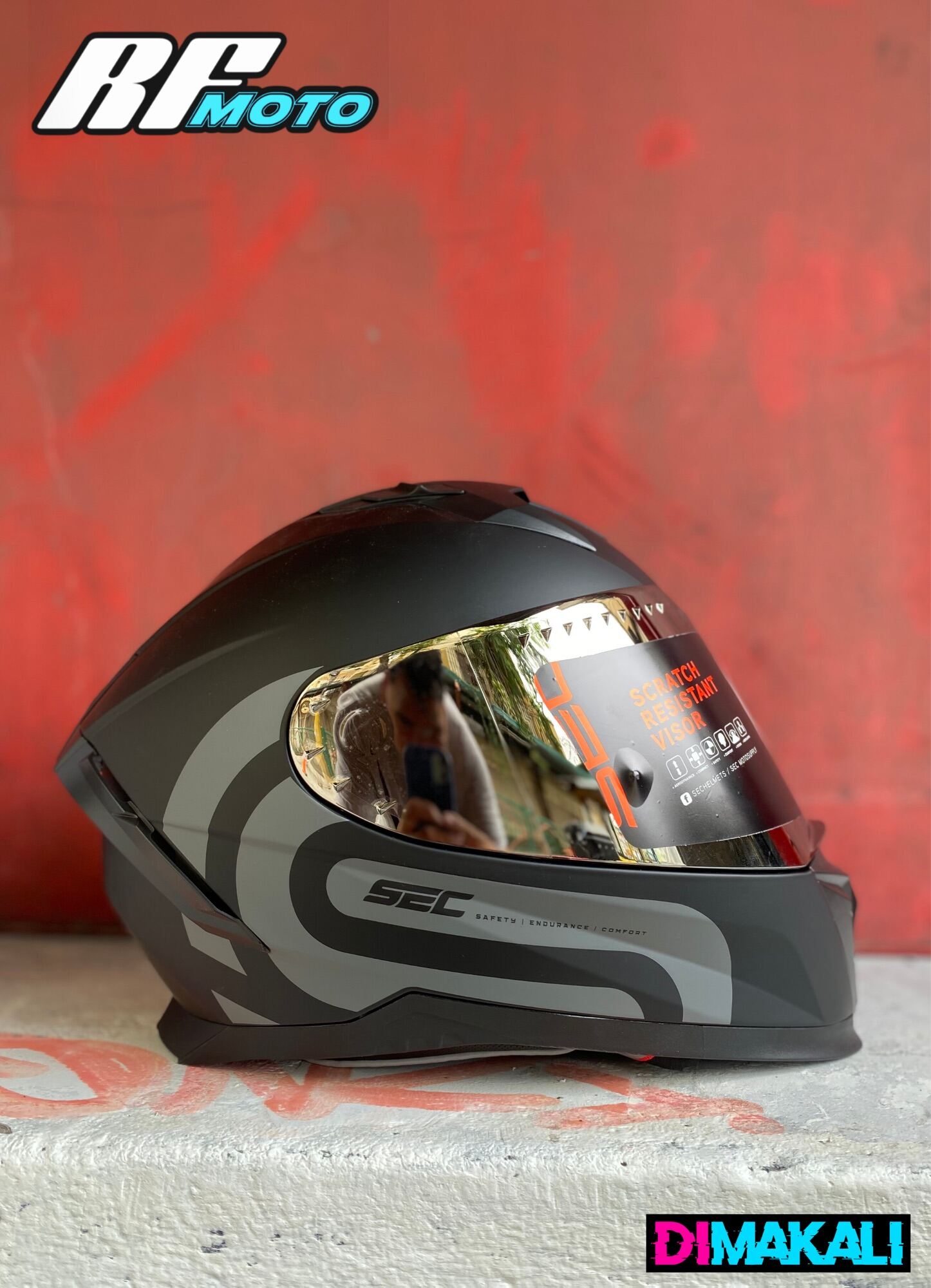 SEC HERO FULL FACE HELMET SALE! with FREEBIES!. 