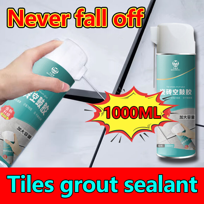 TileSeal 1000ML - Permanent Grout Sealer and Adhesive for Tiles