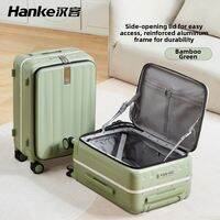 Hanke | Large Capacity Aluminum Frame Side Opening Luggage