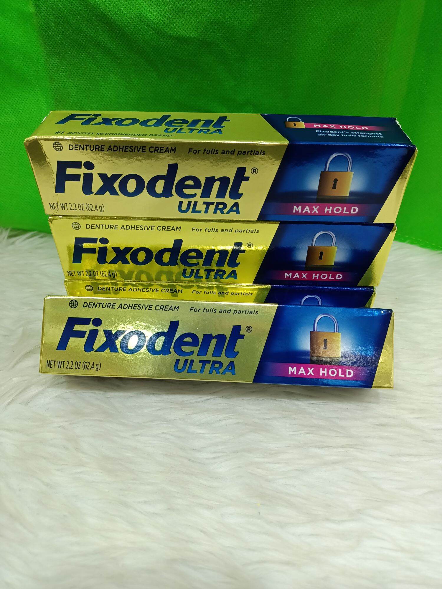 Fixodent Ultra Denture adhesive cream 62.4g Lazada PH