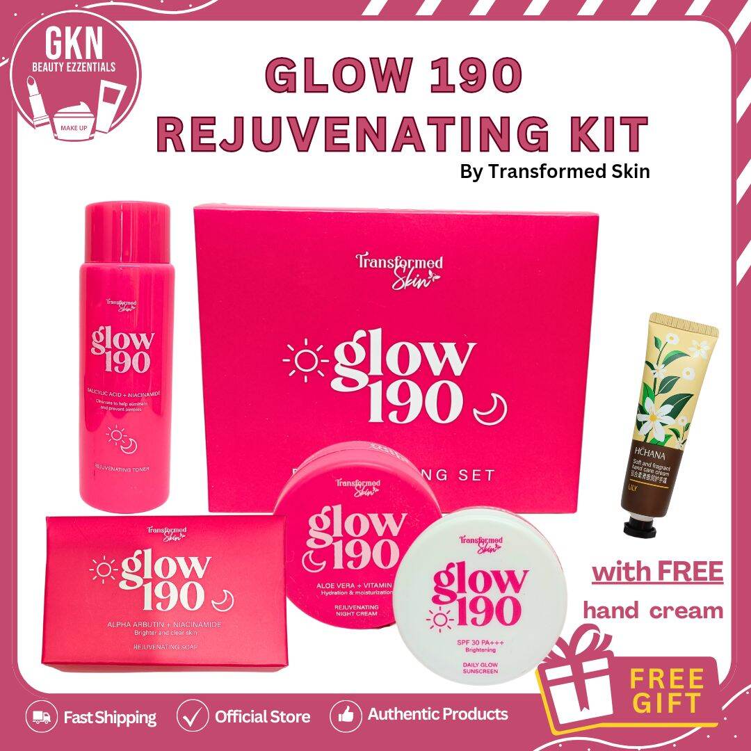 GLOW 190 Rejuvenating Set - Honest Glow [ Glow190 by Transformed Skin ...