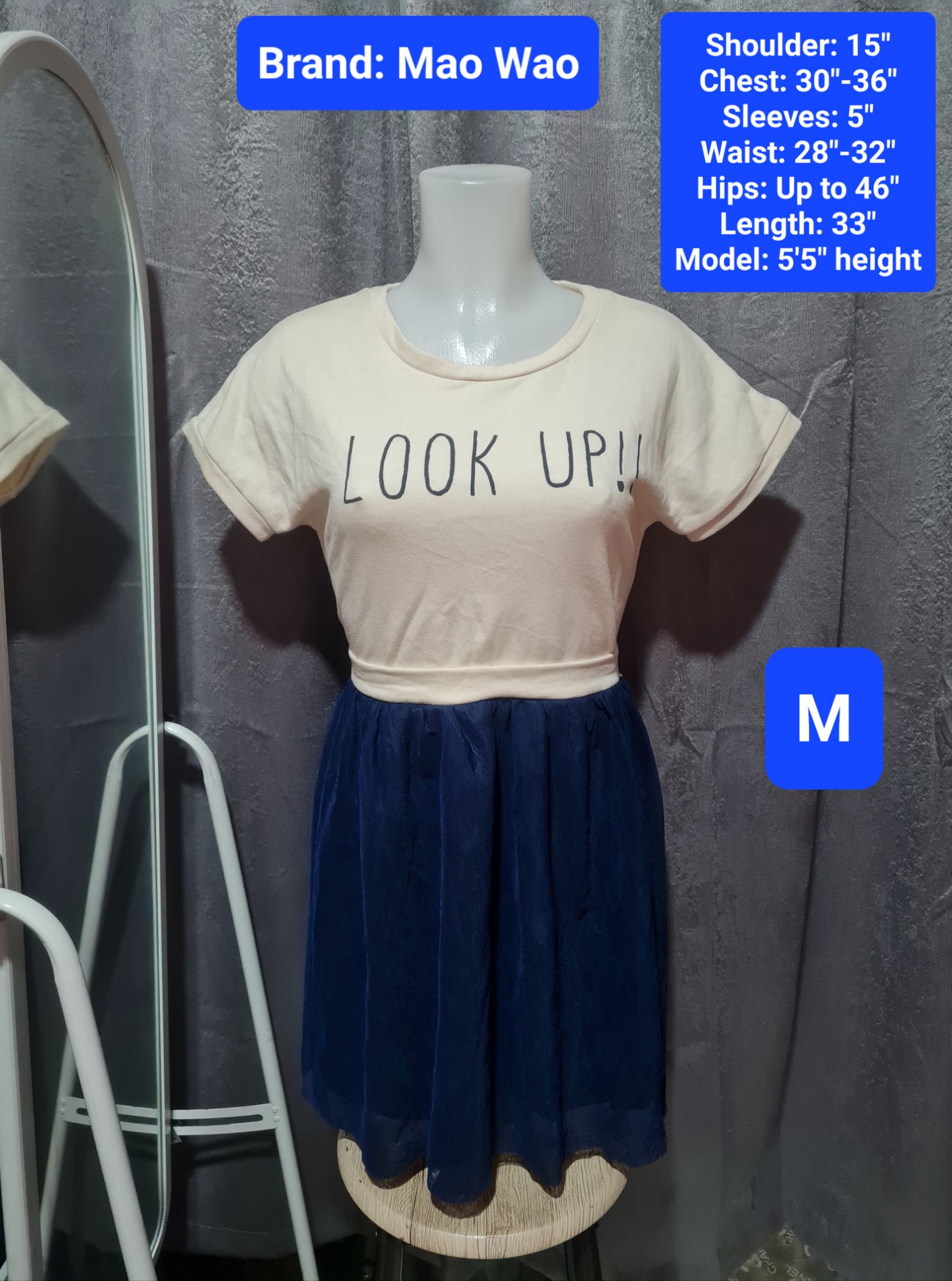 MAO WAO Baby Doll Dress Size Medium UKAY D46 | Lazada PH