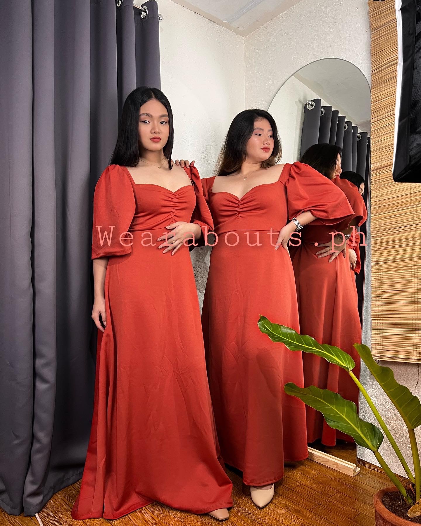 Custom made dresses for the occasion of filipiniana wedding