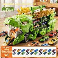BABYSHOME | Transformable Dinosaur Themed Diecast Car
