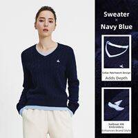 Navigare | Womens Fake Two-Piece Knitted Sweater