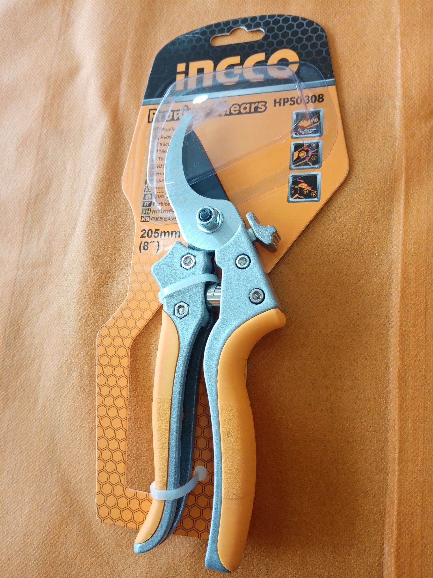 INGCO Pruning Shears 205mm (8