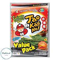 Tao Kae Noi Fried Crispy Seaweed Snack Seasoned Seaweed Korean Spicy Seafood Original 15 grams only