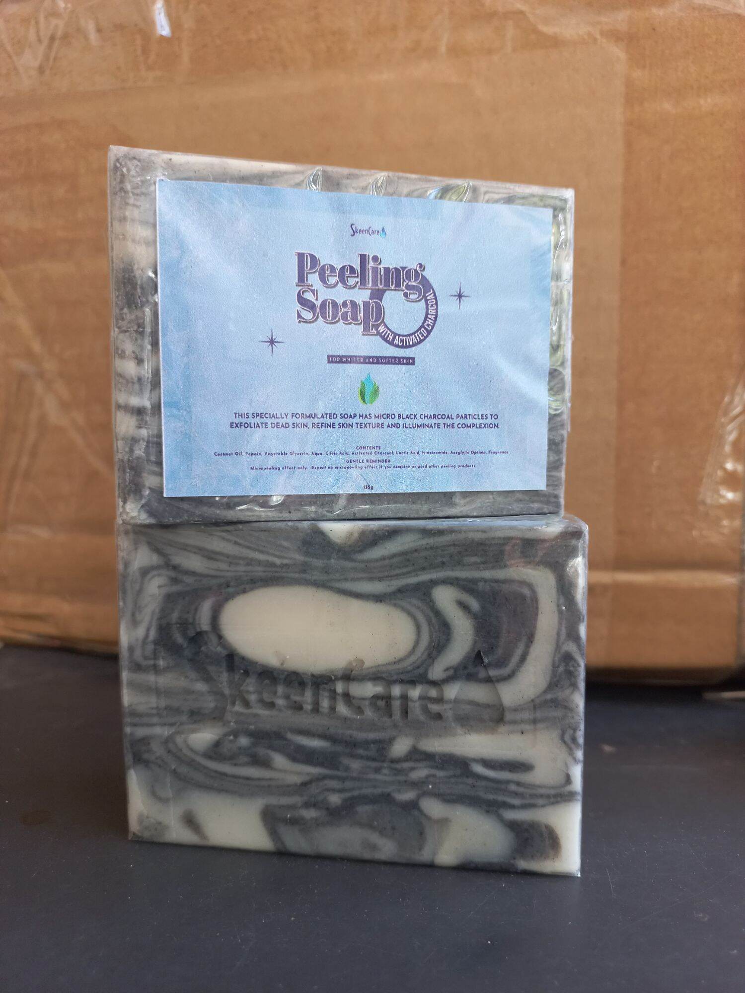 ORIGINAL SKEENCARE PEELING SOAP WITH ACTIVATED CHARCOAL Lazada PH