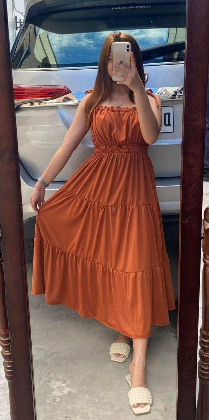 Isla maxi dress/cotton/spandex | Lazada PH