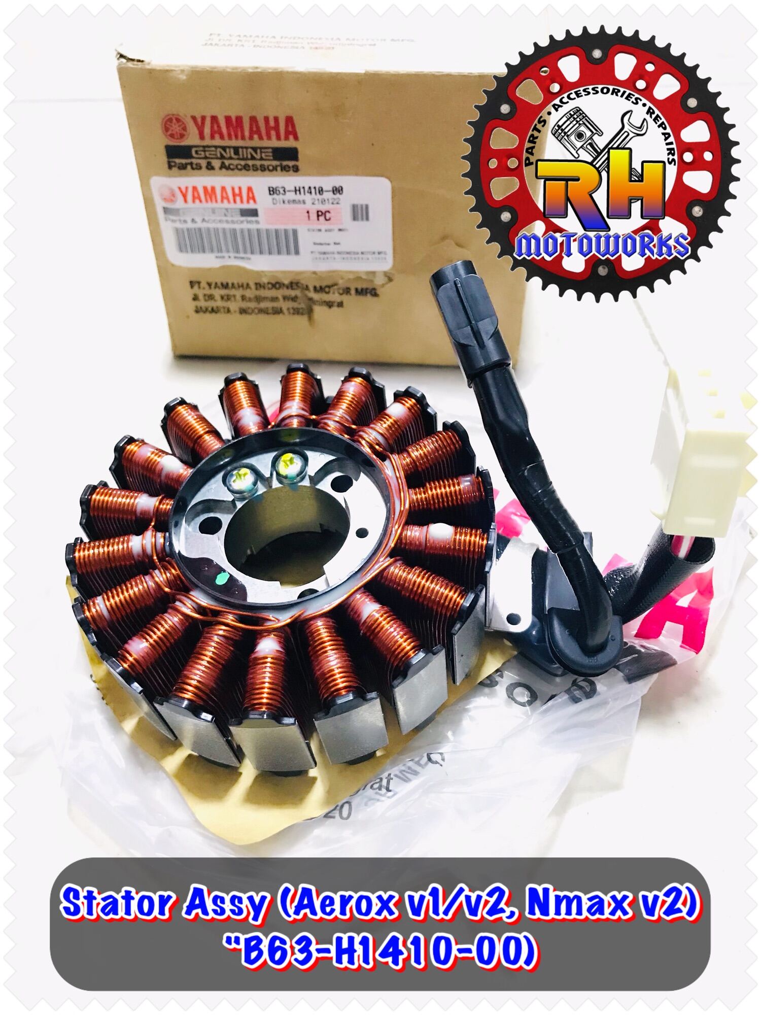 Stator Assy For Aerox V V Nmax V B H B H H