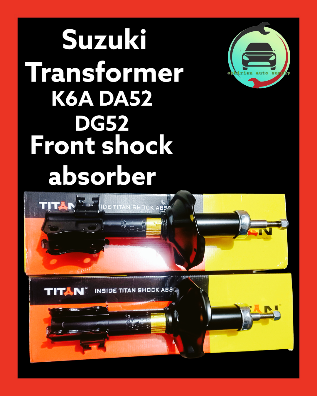 Suzuki Transformer k6a DA52 DA64 Front Shock Absorber LH/RH TITAN 