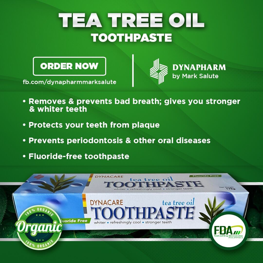 Dynapharm Tea tree oil toothpaste Lazada PH