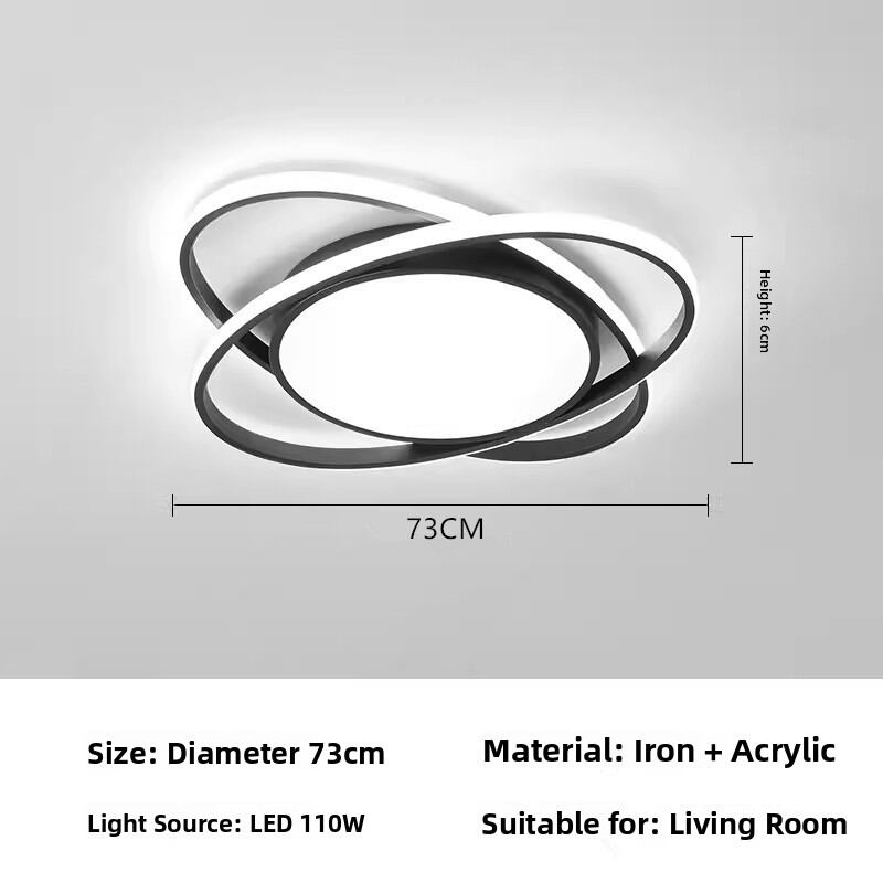 HONGJI | Remote Control Modern Simple LED Ceiling Light