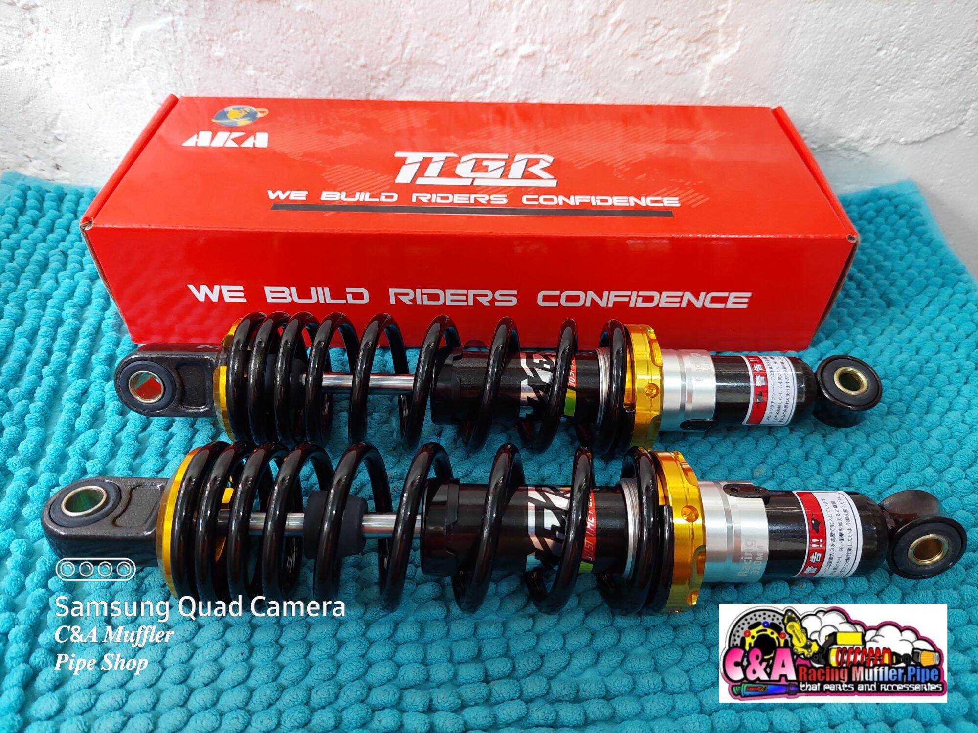 Ttgr Rear Shock (310mm) 2 Pcs. For All Smash,wave,xrm,rs,raiderj,sym 