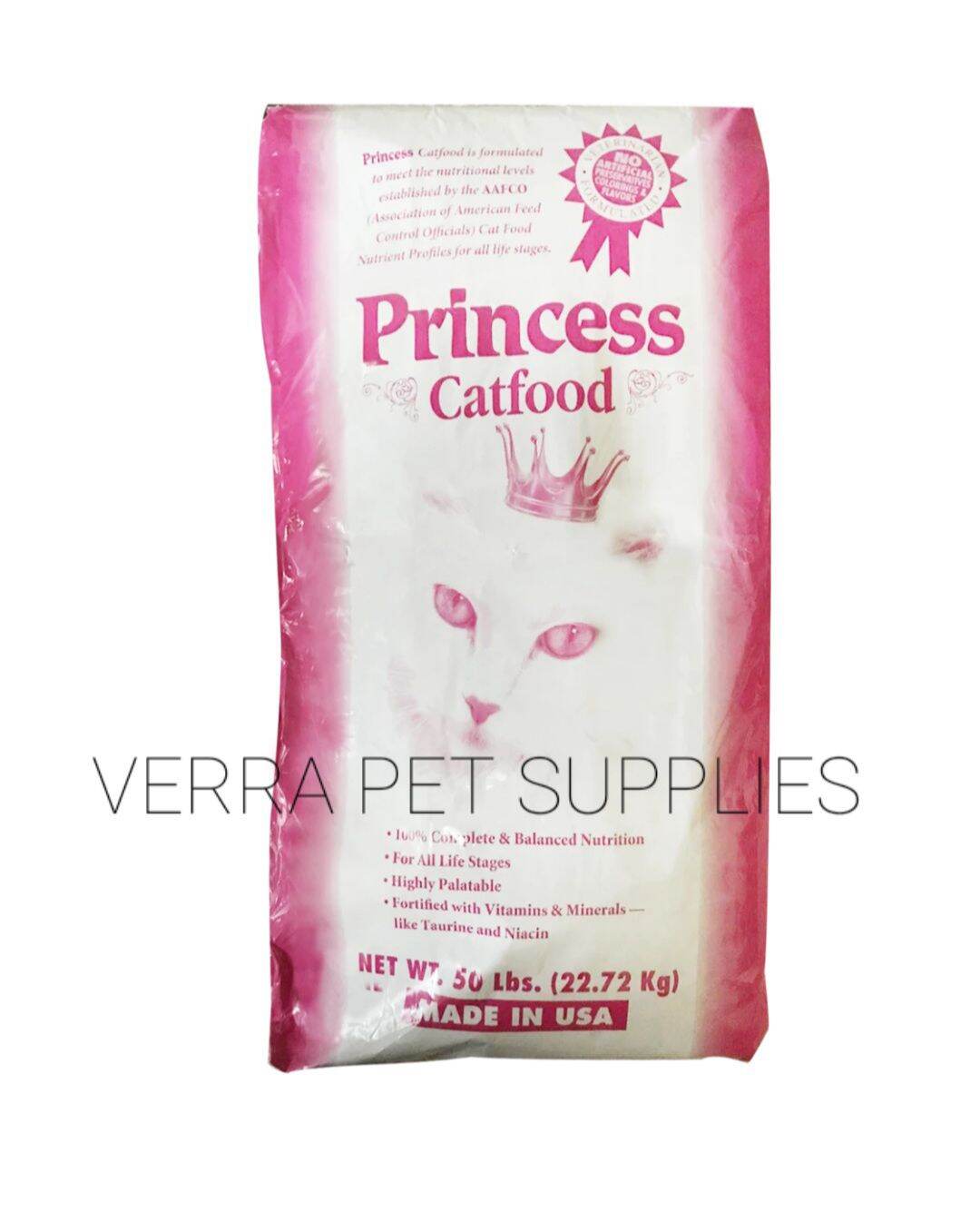 Princess Cat Food 1 SACK (22.72KG)/VERRAPETSUPPLIES Lazada PH
