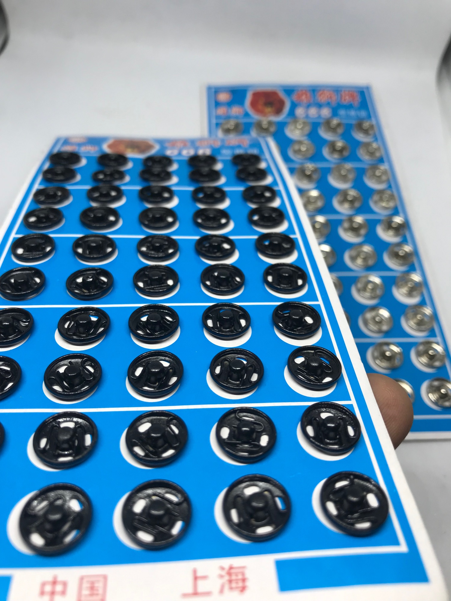 100 Sets Round Button Parts Blank Making Supplies 58mm Metal
