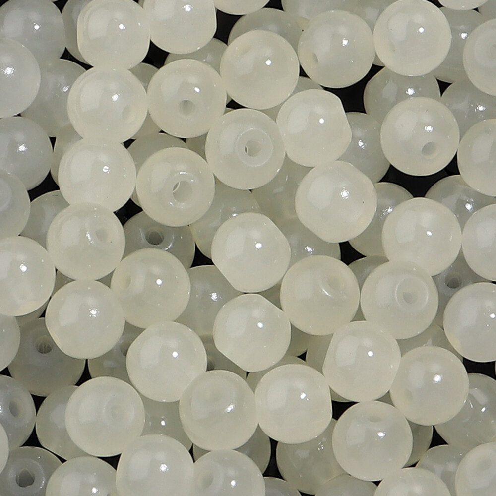 50pcs/lot 6mm Multicolor Glass Round Beads For Jewelry Making Loose Spacer Beads DIY Charms Bracelet Necklace Supplies Wholesale