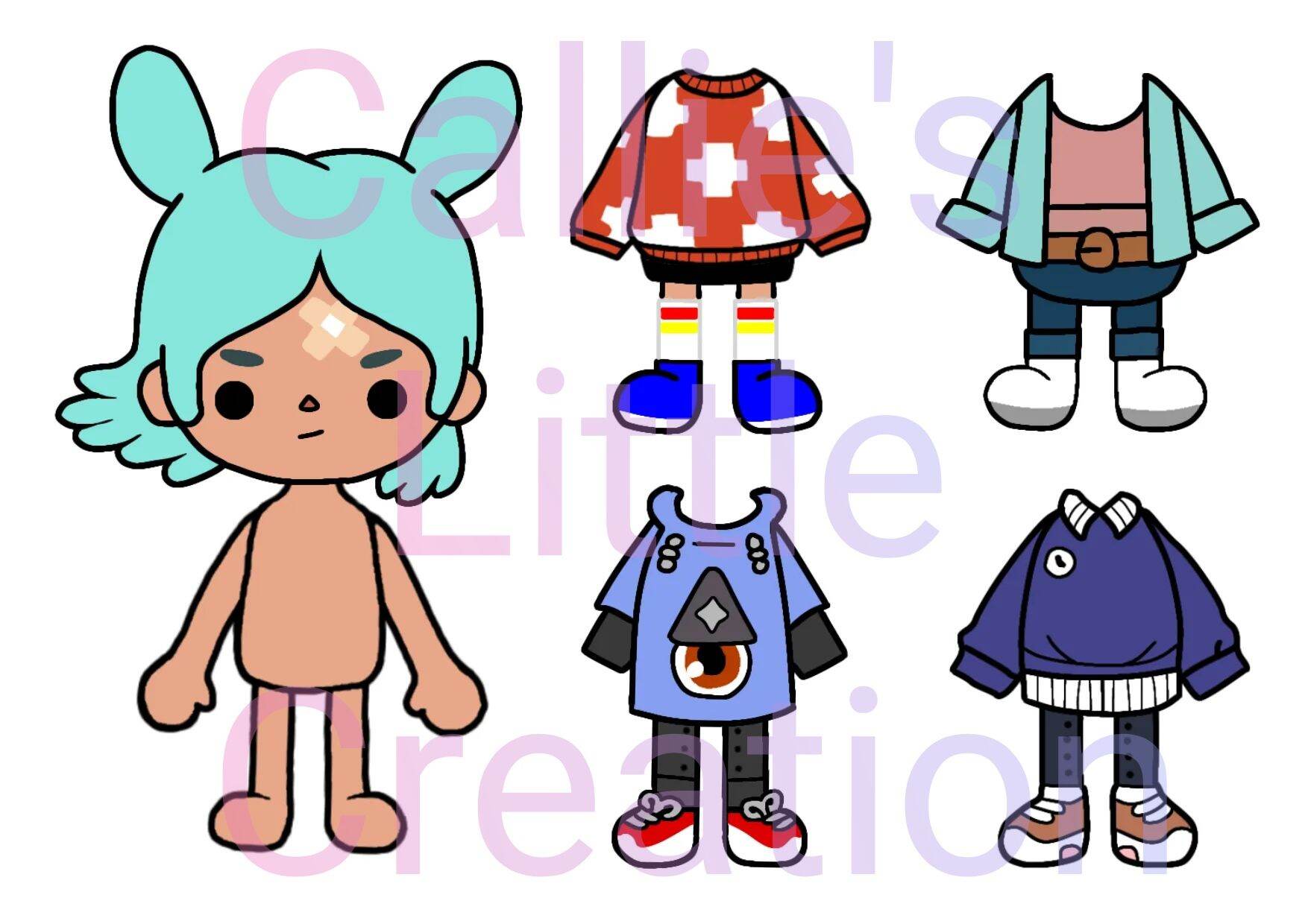 Toca Boca Character Outfit Lazada PH