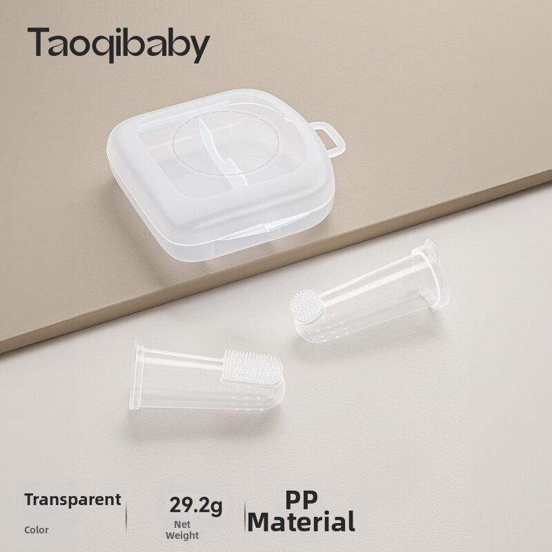 Taoqibaby | Finger Toothbrush for Babies Oral Care 0-3 Years