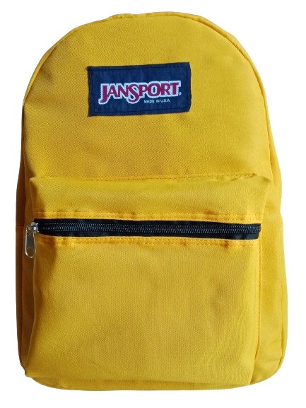 Mustard yellow jansport outlet backpack