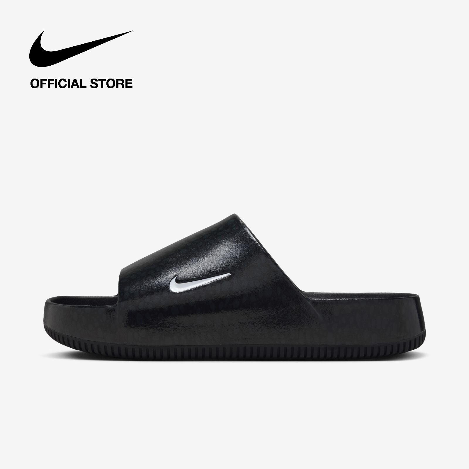 [15-17.4 | VOUCHER 40%] Dép Quai Ngang Nike Men's Calm Electric Slides - Black