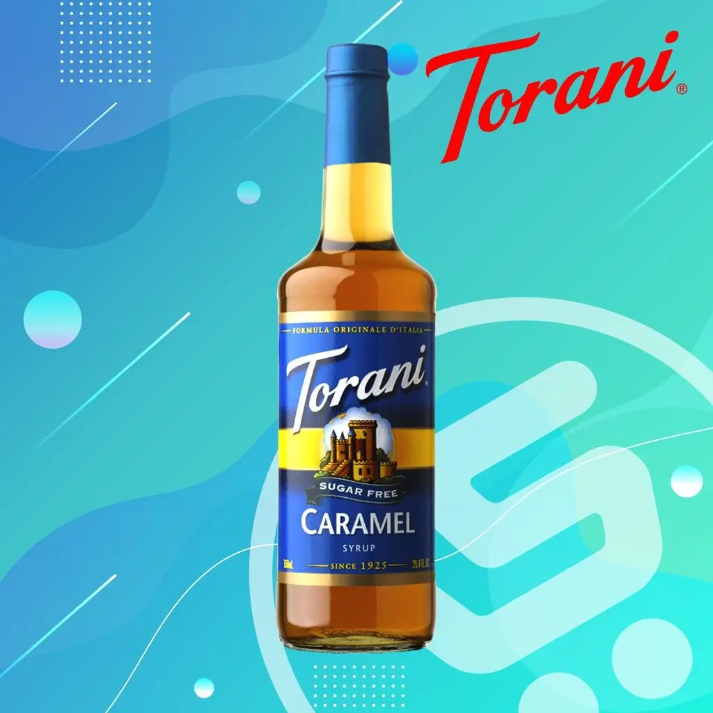 Torani Sugar Free Caramel Syrup (750ml)