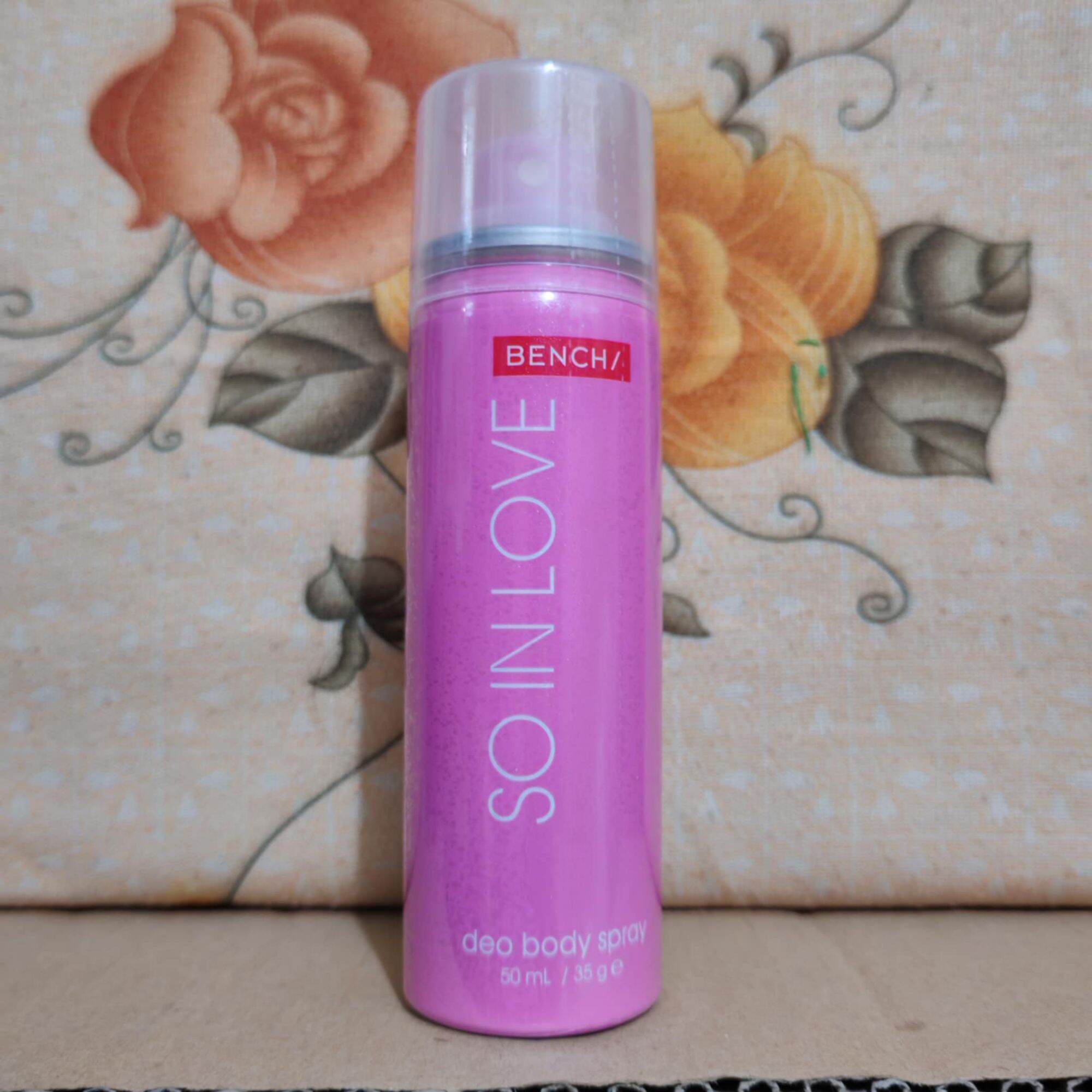 BENCH SO IN LOVE, TICKLED PINK 香水 bench body spray SO IN LOVE / TICKLED PINK / BARE MO NOT 100ml