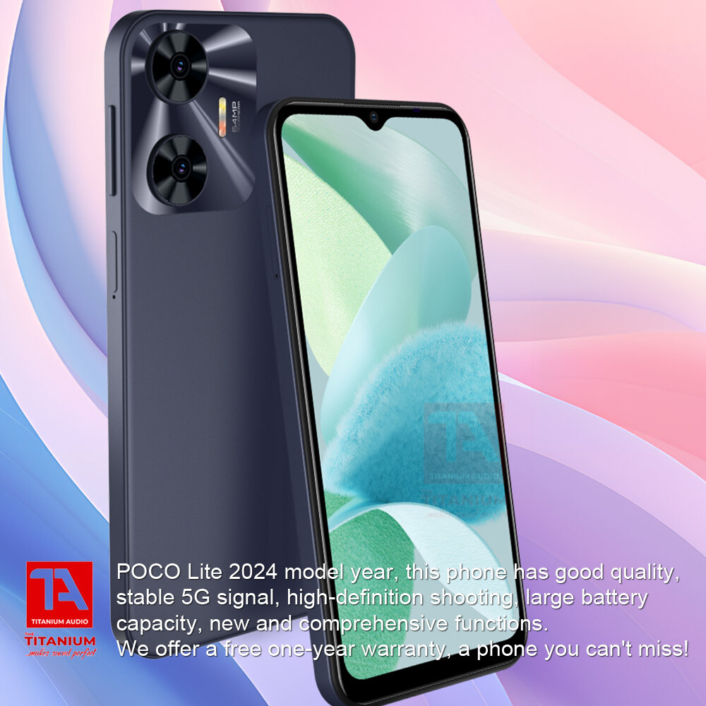 TIT POCO Lite 5G Smartphone, 8GB RAM, 256GB ROM