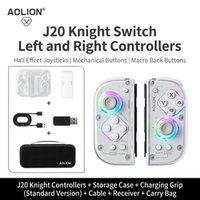 Aolion | AOLION J20 Hall Joy-con Gamepad for NS2/Switch OLED/Switch NFC HD Shake Lite Left and Right Split Game Controller