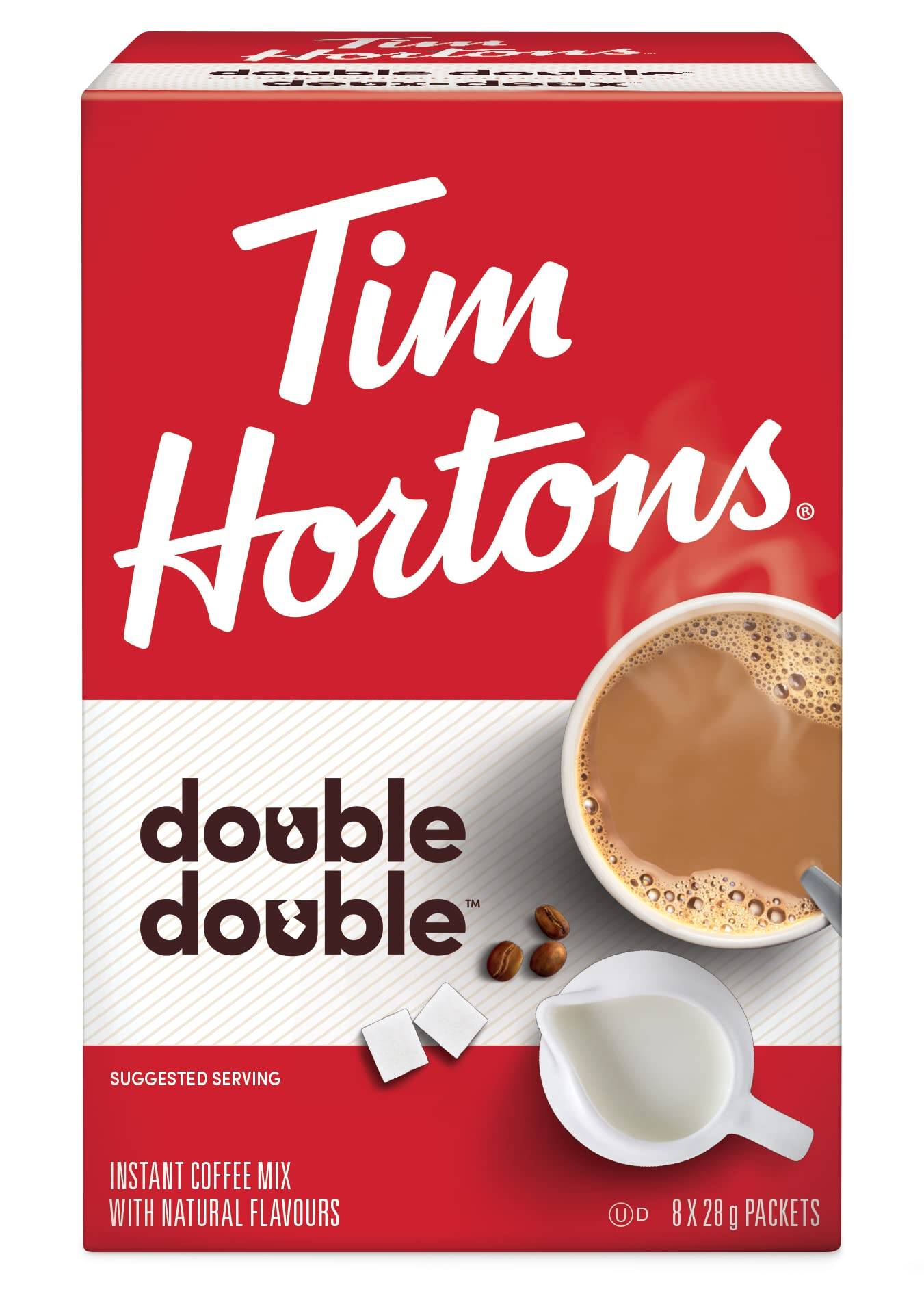 Tim Hortons Double double Instant Coffee Mix, (8x28g packets) Lazada PH