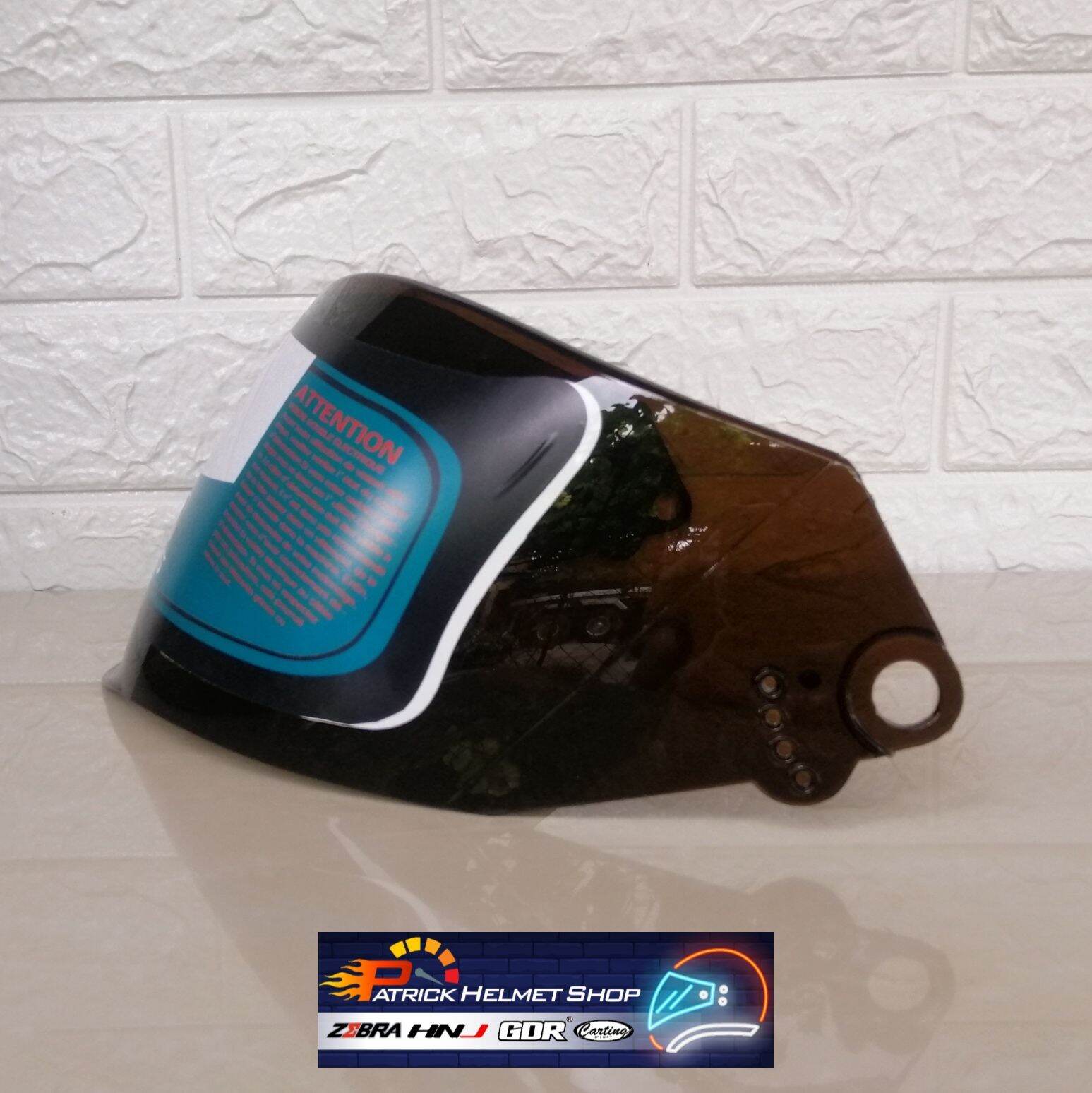 Visor for ZEBRA YM 602 LEV3 BJ5700 Modular Dual visor Helmet Lazada PH