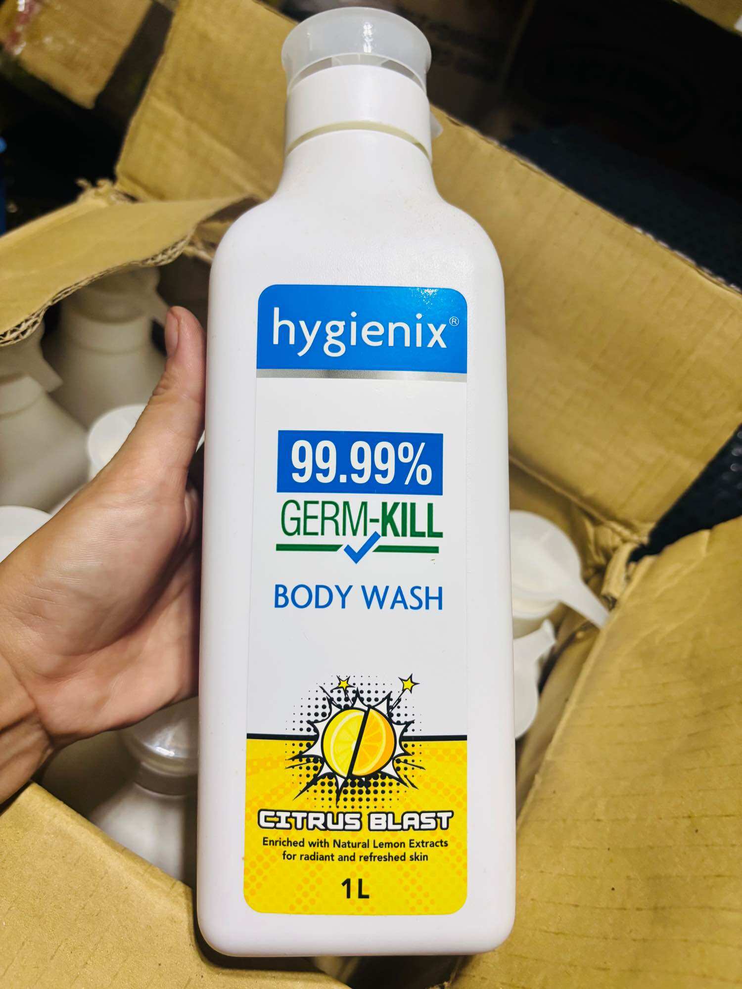 Hygenix Bodywash 1Liter - Body Care for Comfortable Skin