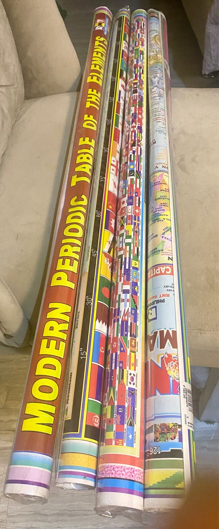 XL Size 2x3 feet World Map Lazada PH