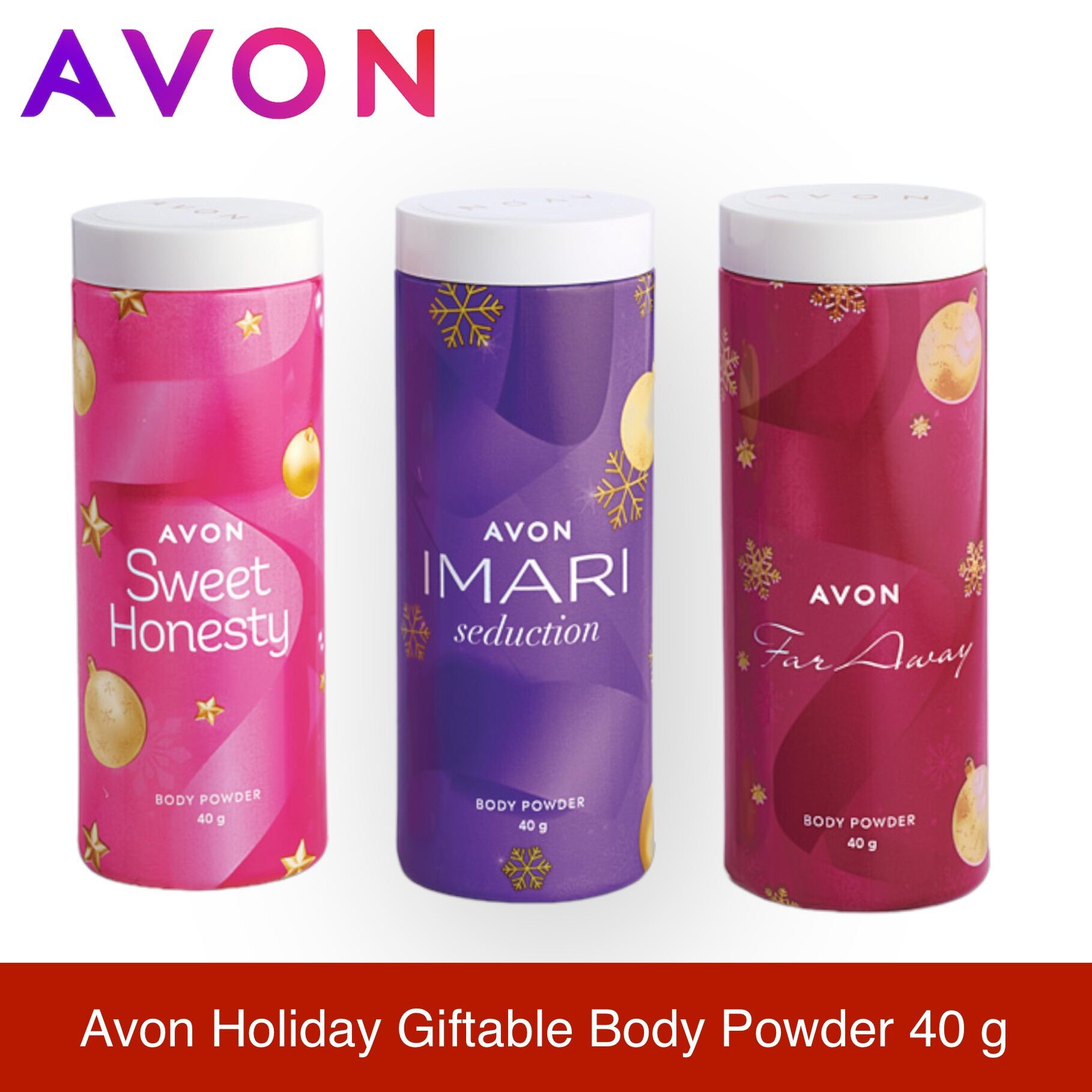 Avon Holiday Giftable Body Powder 40 g For Women