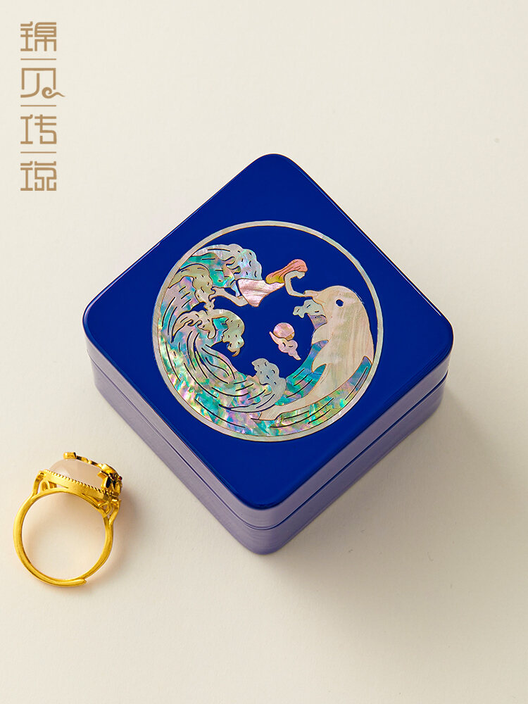 JINBEICHUANSHUO | Vintage Wedding Ring Box Presyo 2,932 Piso*Libreng Shipping