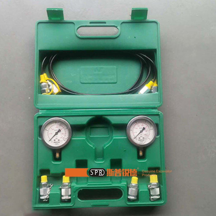 Excavator Hydraulic Oil Pressure Gauge Test Pressure Detector Precision Hydraulic Hydraulic