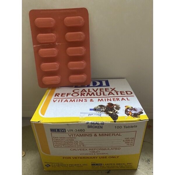 CALVEX FORMULATED TABLET SOLD BY 10S | Lazada PH