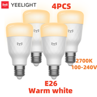Yeelight | YEELIGHT LED Bulb 1S Smart Light E26/E27 Warm White Light Adjustable Brightness WiFi Voice Control 2700K For Homekit Google